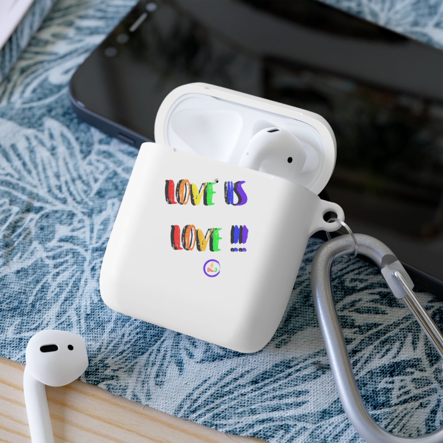 LOVE IS LOVE ❤️💛🧡🩷💜💙💚🤎🖤🤍🩶🩵 AirPods and AirPods Pro Case Cover