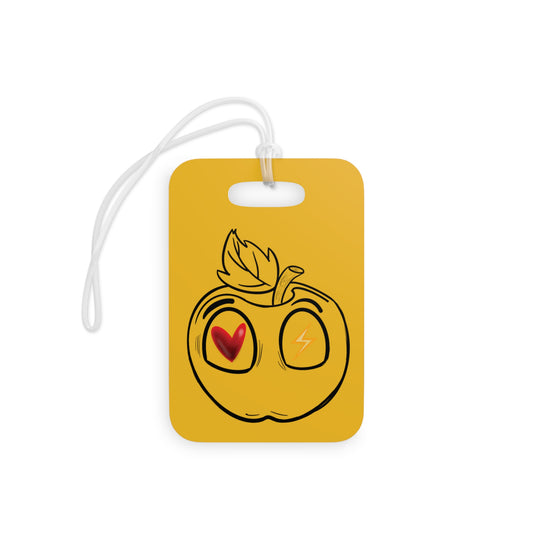 (Yellow) Big Apple Energy Luggage Tags