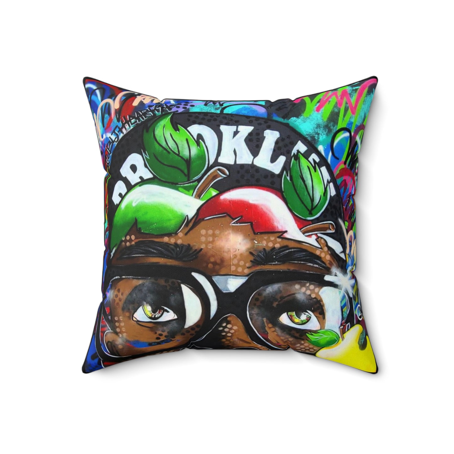 BROOKLYN 🍎 Throw Pillow