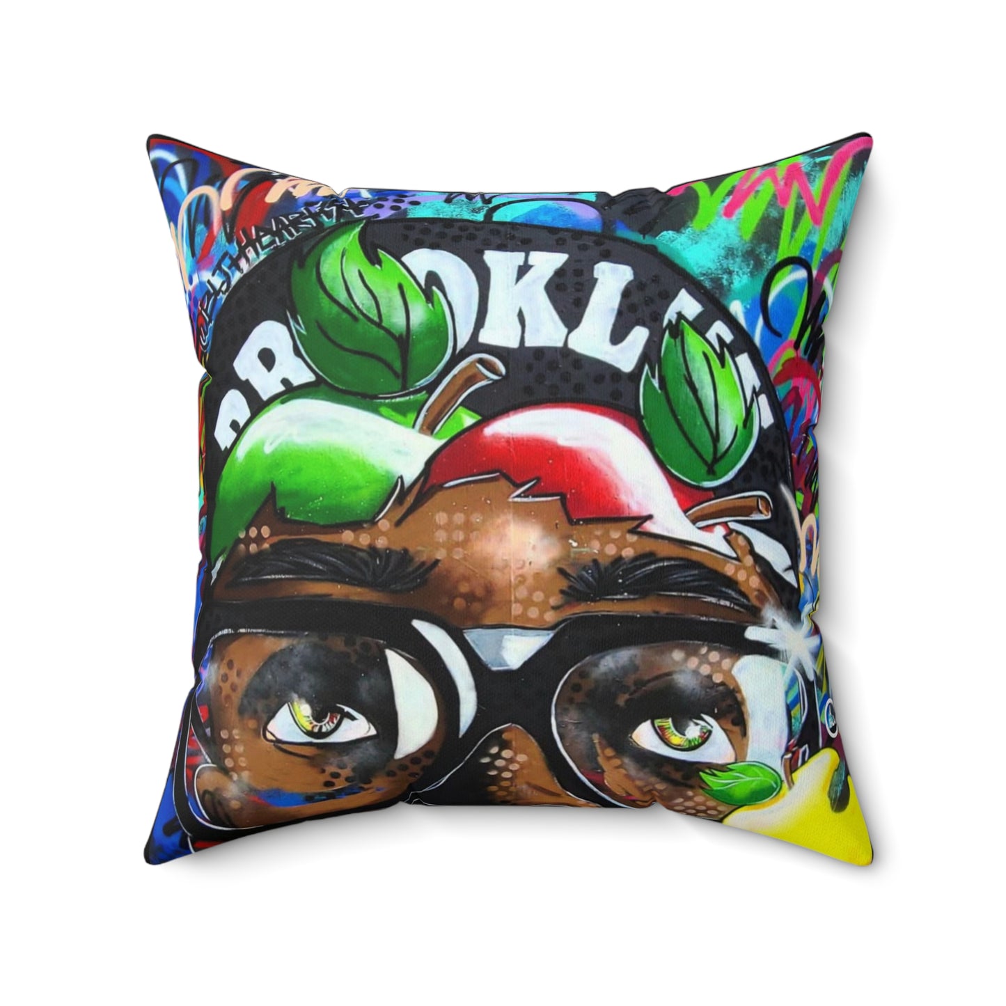 BROOKLYN 🍎 Throw Pillow