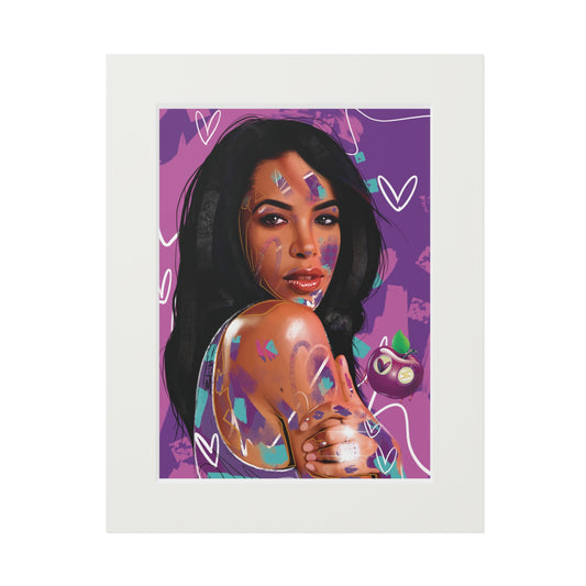 Aaliyah Mini Print