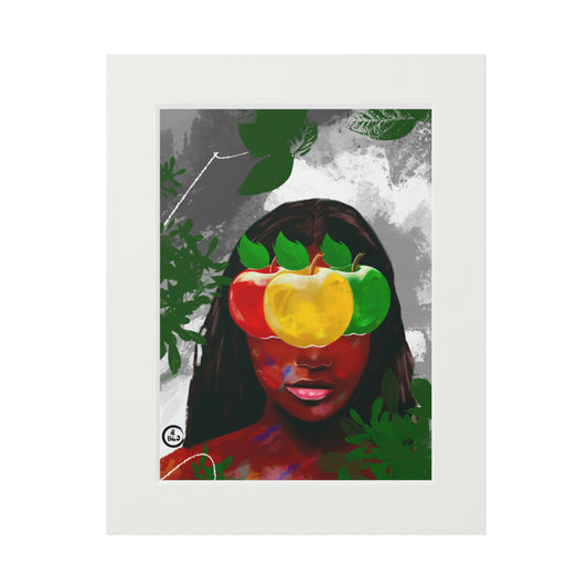 Blinded Apple - Mini Print