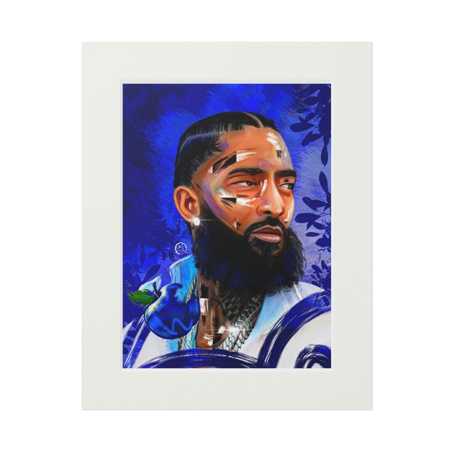 NIPSEY BLUE - Mini Print