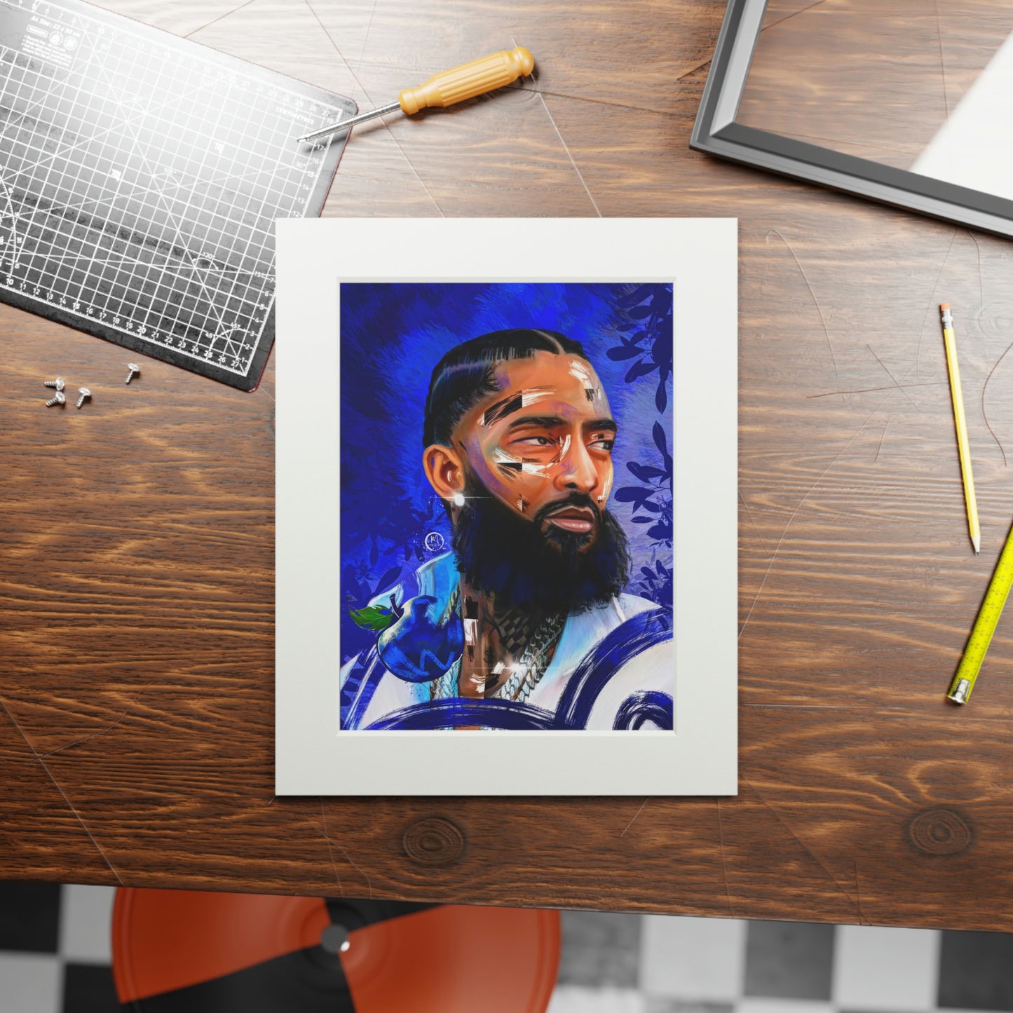 NIPSEY BLUE - Mini Print